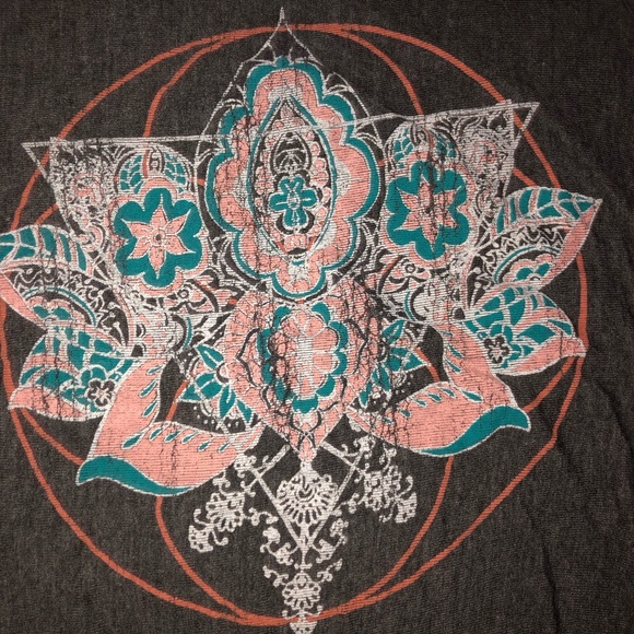 tank top with flare material on bottom - Picture 3 of 8